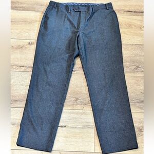 Lauren Ralph Lauren Men’s Dress Pants 36x30 Gray Houndstooth Stretch